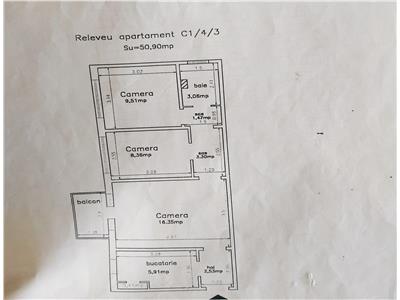 Apartament 3 camere, Metalurgie, bloc 1978, 85.000 euro