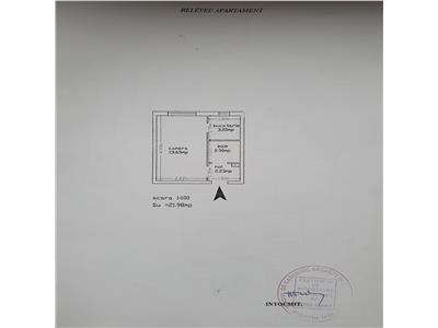 Garsoniera 22mp, Bloc de apartament, Alexandru cel Bun, 50.000 EURO