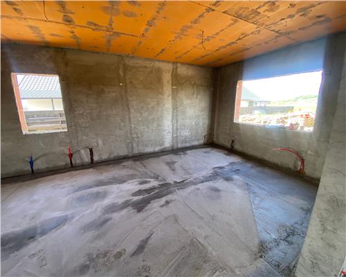 Casa Miroslava Ciurbesti, placa de beton, CANALIZARE!